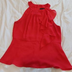 Red blouse